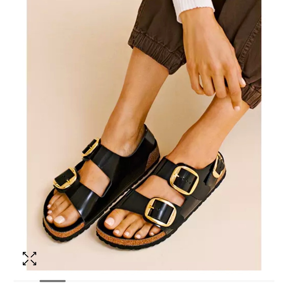 Slightly damaged brand new Milano Birkenstocks